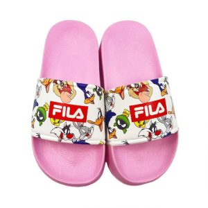 Fila Παιδικές Σαγιονάρες Slides Λιλά