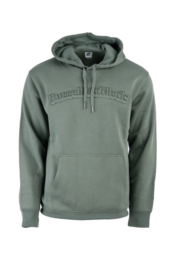 Russell Athletic Sporting Goods Ανδρική Φούτερ Ζακέτα με Κουκούλα και Τσέπες ΧΑΚΙ