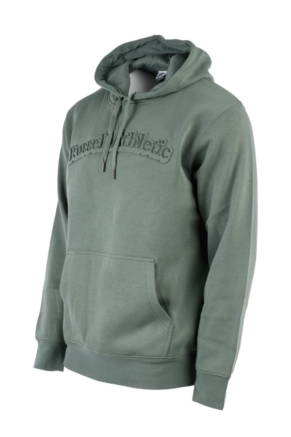 Russell Athletic Sporting Goods Ανδρική Φούτερ Ζακέτα με Κουκούλα και Τσέπες ΧΑΚΙ - Image 3