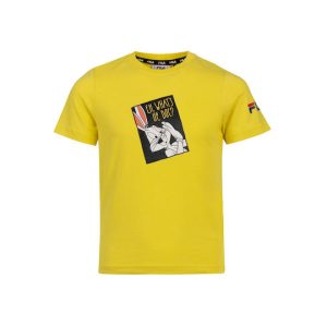 Fila Παιδικό T-shirt Κίτρινο