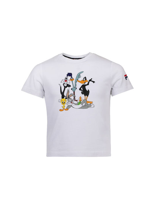 Fila Παιδικό T-shirt Λευκό FAK0024