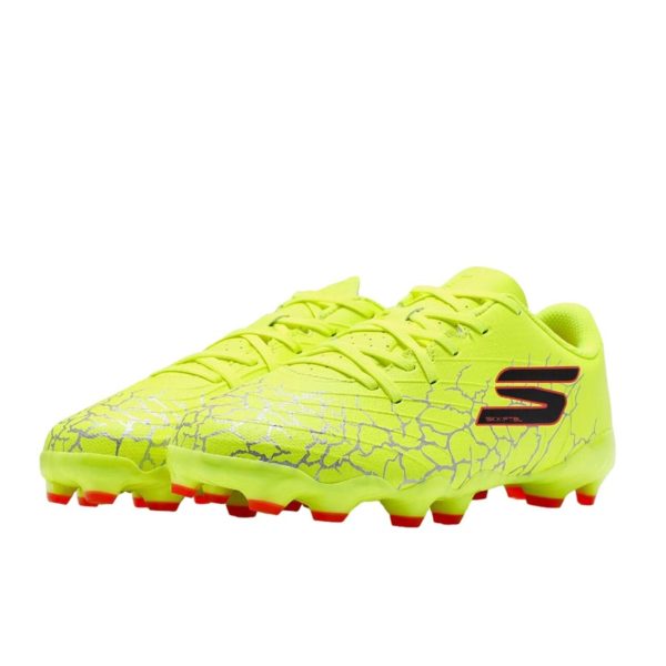 Skechers SKX Gold 1.5 FG κίτρινο/μαύρο παιδικά ποδοσφαιρικά παπούτσια - Image 4