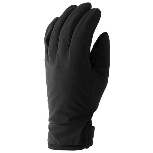4F Gloves Cas Deep Black 4FWAW24AGLOU087-20S