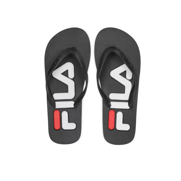 Fila Troy Σαγιονάρες σε Μαύρο Χρώμα - Image 2