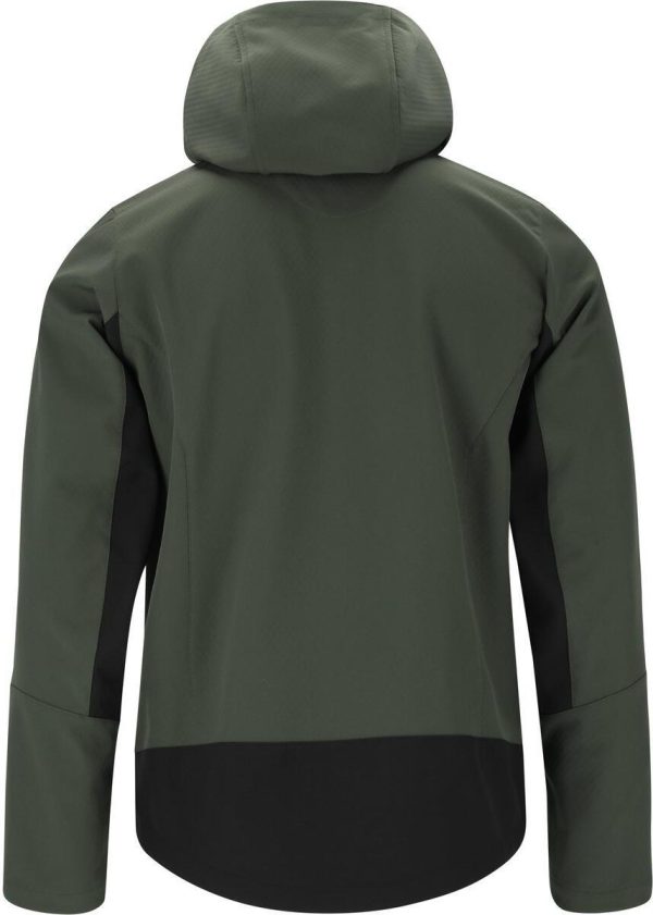 Whistler Ανδρικό Χειμωνιάτικο Μπουφάν Softshell Αδιάβροχο και Αντιανεμικό Λαδί - Image 2