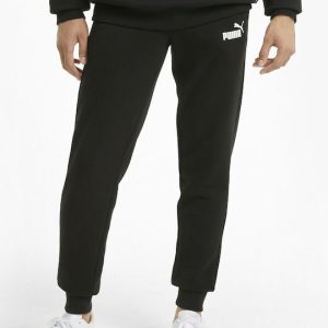 Puma Essential Παντελόνι Φόρμας με Λάστιχο Μαύρο