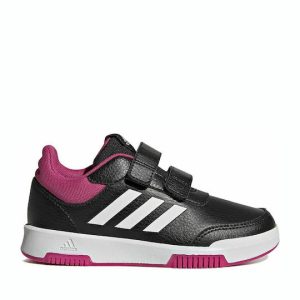 Adidas Παιδικά Sneakers Tensaur με Σκρατς για Κορίτσι Μαύρα