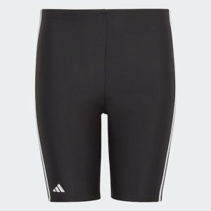 Adidas Παιδικό Μαγιό Βερμούδα / Σορτς 3-Stripes Κολύμβησης Μαύρο