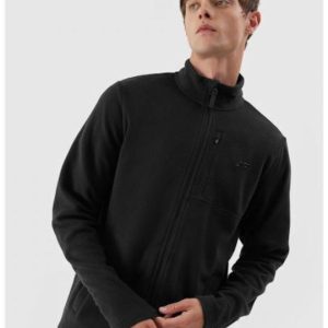 Fleece 4FAW23TFLEM122 Μαύρο Regular Fit