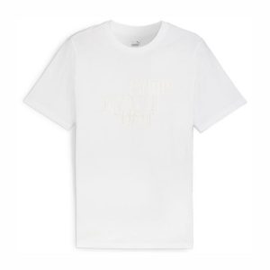 PUMA M GRAPHICS Foil Tee (680181-02) ΜΠΛΟΥΖΑ ΛΕΥΚΟ
