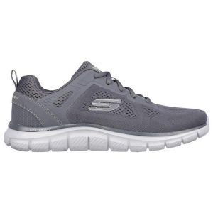 Skechers Track Broader Ανδρικά Sneakers Γκρι