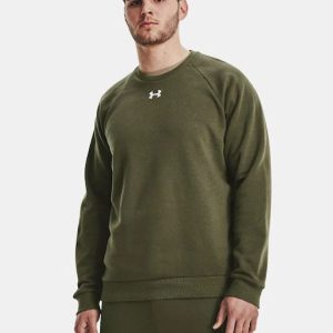 Under Armour Rival Ανδρικό Φούτερ Χακί