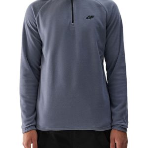 4F Underwear Ανδρική Ισοθερμική Μακρυμάνικη Μπλούζα Γκρι
