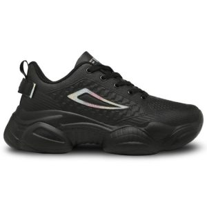 Fila Memory Musha Pu Γυναικεία Chunky Sneakers Μαύρα