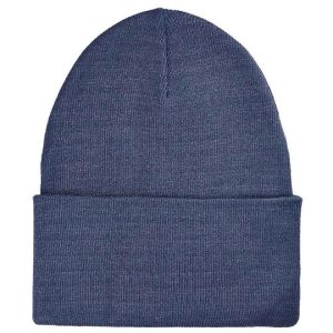 4F Beanie Γυναικείος Σκούφος Πλεκτός σε Μπλε χρώμα