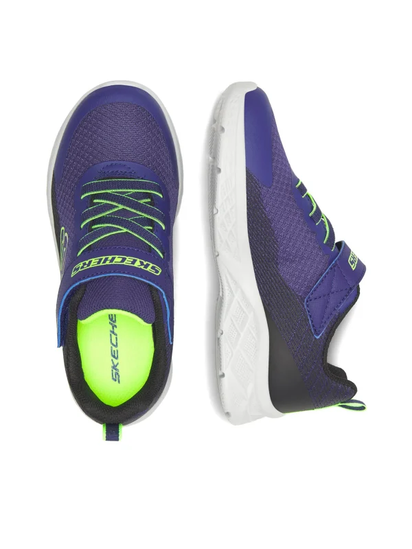Skechers Boy's Microspec Ii-zovrix Sneaker - Image 4