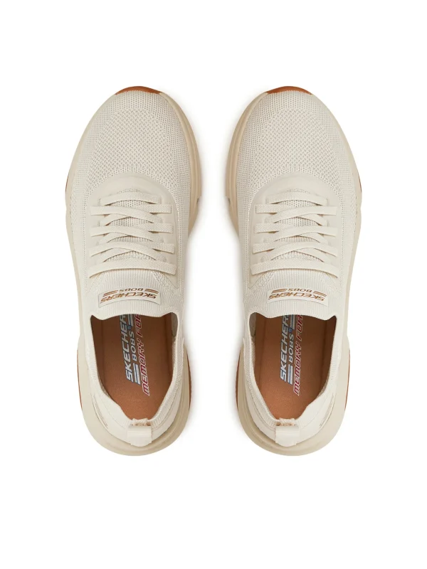 Skechers Bobs Γυναικεία Αθλητικά Παπούτσια ΛΕΥΚΑ - Image 5