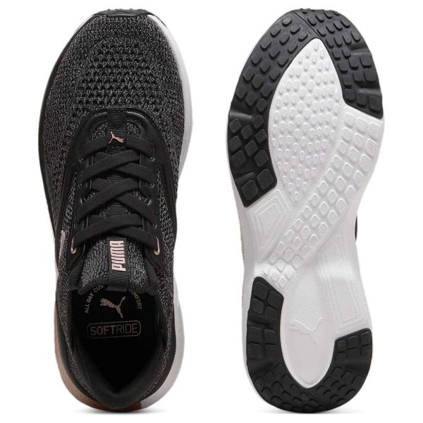 ΥΠΟΔΗΜΑ ΓΥΝΑΙΚΕΙΟ Puma Softride Mayve-ΜΑΥΡΟ - Image 4
