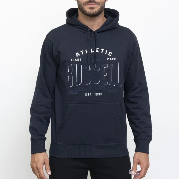 Russell Athletic Φούτερ με Κουκούλα Μπλε - Image 4