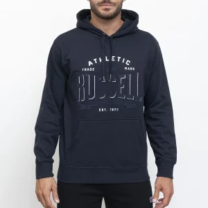 Russell Athletic Φούτερ με Κουκούλα Μπλε