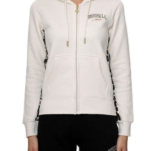 Russell Athletic Γυναικεία Ζακέτα Φούτερ Μπεζ