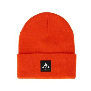 Whistler Beanie Unisex Σκούφος Πλεκτός σε Κόκκινο χρώμα
