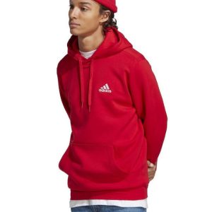 Μπλούζα Essentials Fleece Hoodie H47018 Κόκκινο Regular Fit