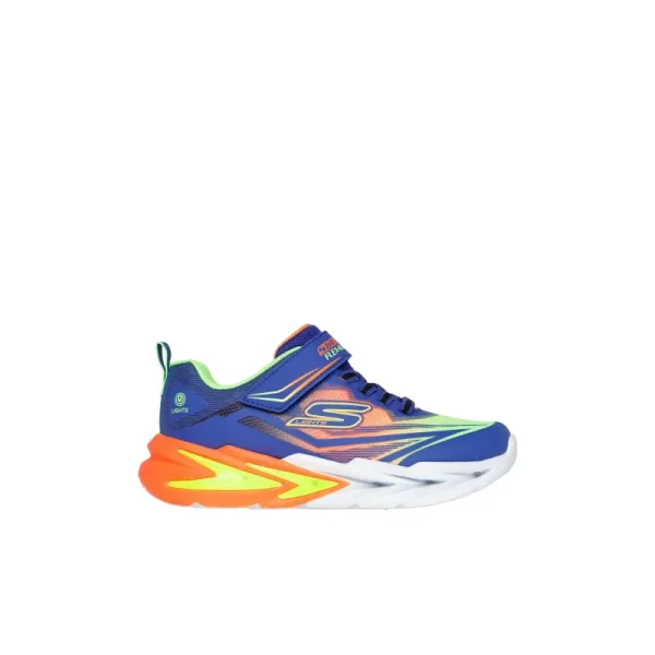 Skechers Παιδικά Sneakers με Φωτάκια Blue/Orange/Yellow/Light Green - Image 5