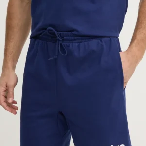 Σορτς adidas Essentials Linear χρώμα: ναυτικό μπλε, JE9013