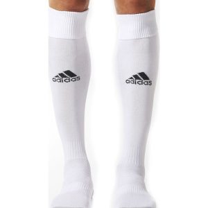 adidas Milano 16 Performance Ποδοσφαιρικές Κάλτσες Λευκές 1 Ζεύγος