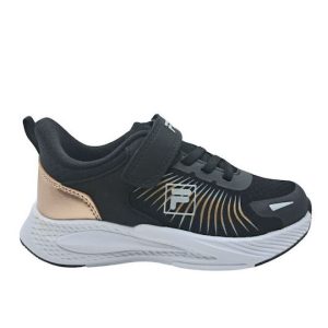 Fila Memory Arrow Παιδικά Παπούτσια-ΜΑΥΡΟ ΡΟΖ ΧΡΥΣΟ