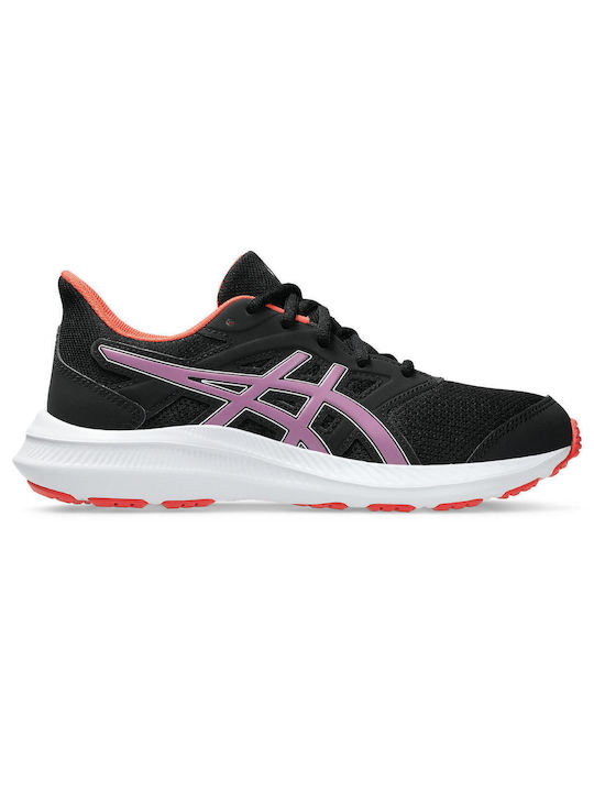 ASICS Jolt 4 Gs Αθλητικά Παιδικά Παπούτσια Running με Κορδόνια Μαύρα