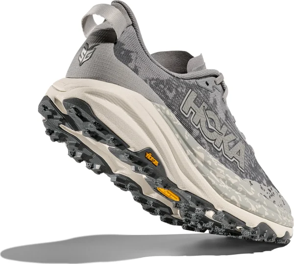 Hoka Speedgoat 6 Ανδρικά Αθλητικά Παπούτσια Trail Running- ΓΚΡΙ - Image 3