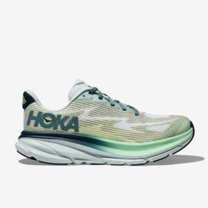 Hoka Clifton 9 Αθλητικά Παιδικά Παπούτσια Running με Κορδόνια ΠΕΤΡΟΛ