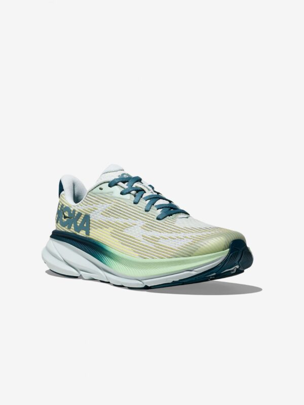 Hoka Clifton 9 Αθλητικά Παιδικά Παπούτσια Running με Κορδόνια ΠΕΤΡΟΛ - Image 6