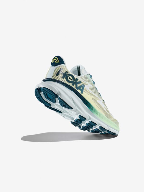 Hoka Clifton 9 Αθλητικά Παιδικά Παπούτσια Running με Κορδόνια ΠΕΤΡΟΛ - Image 3