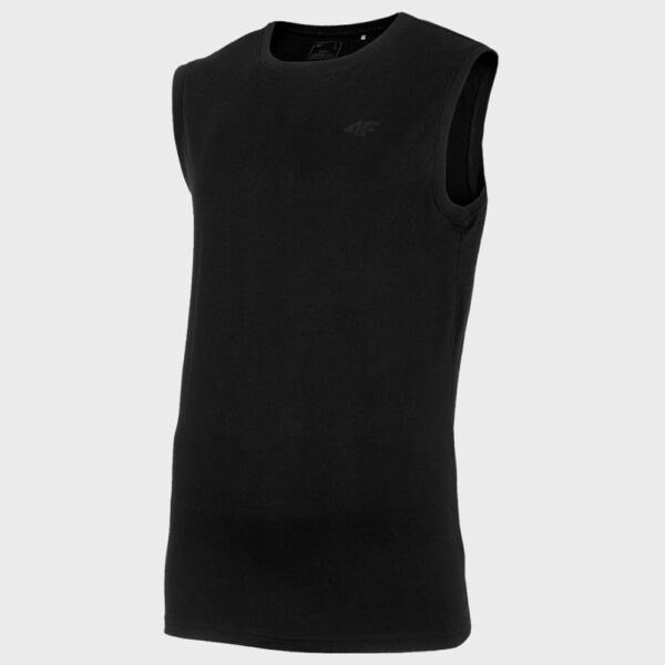4F Ανδρικό Αμάνικο Tank Top 4FWMM00TSLEM125-20S ΜΑΥΡΟ - Image 2