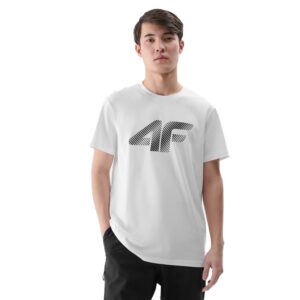 4F T-shirt Λευκό