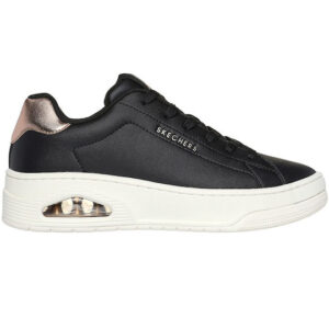 Skechers Uno Court - Courted Air Μαυρο Γυναικεία Παπούτσια - 177700-BLK