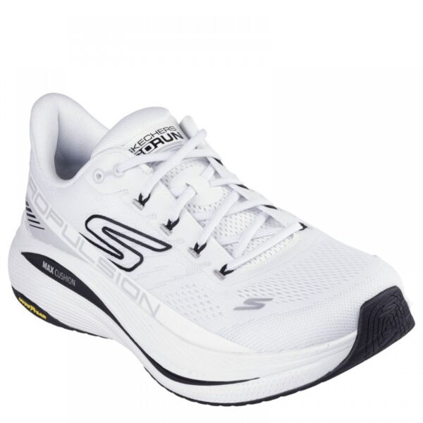 Skechers Αθλητικά Παπούτσια Running Max Cushioning Propulsion 220509-WBK Λευκά - Image 2