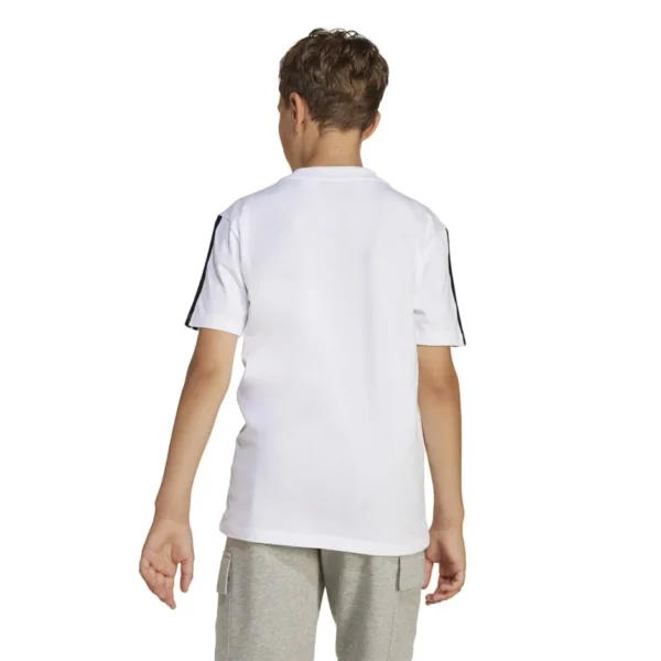 adidas sportswear J 3S Tee 160 WHITE/BLACK JD6488 - Image 6