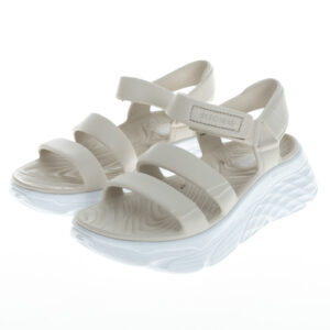 Skechers Σανδάλια Πέδιλα Γυναικεία - Foamies: Max Cushioning - Aura 111126-NAT NATURAL