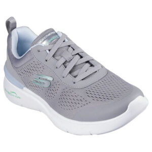 Skechers Γυναικεία Sneakers Γκρι Μπλε Ανοιχτό