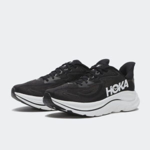 Hoka One One Clifton 10 Black White