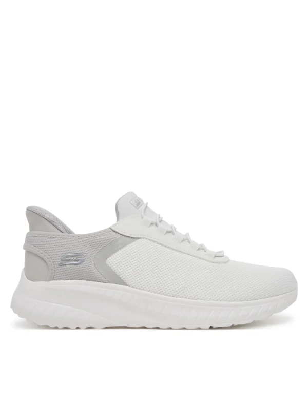 Skechers Bobs Squad Chaos Ανδρικά Sneakers Λευκά